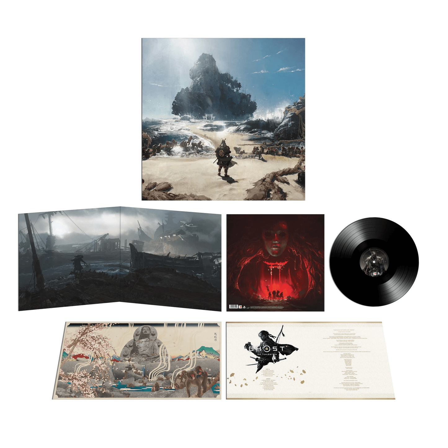 Ghost of Tsushima: Music from Iki Island & Legends (Original Soundtrack) { vinyl }
