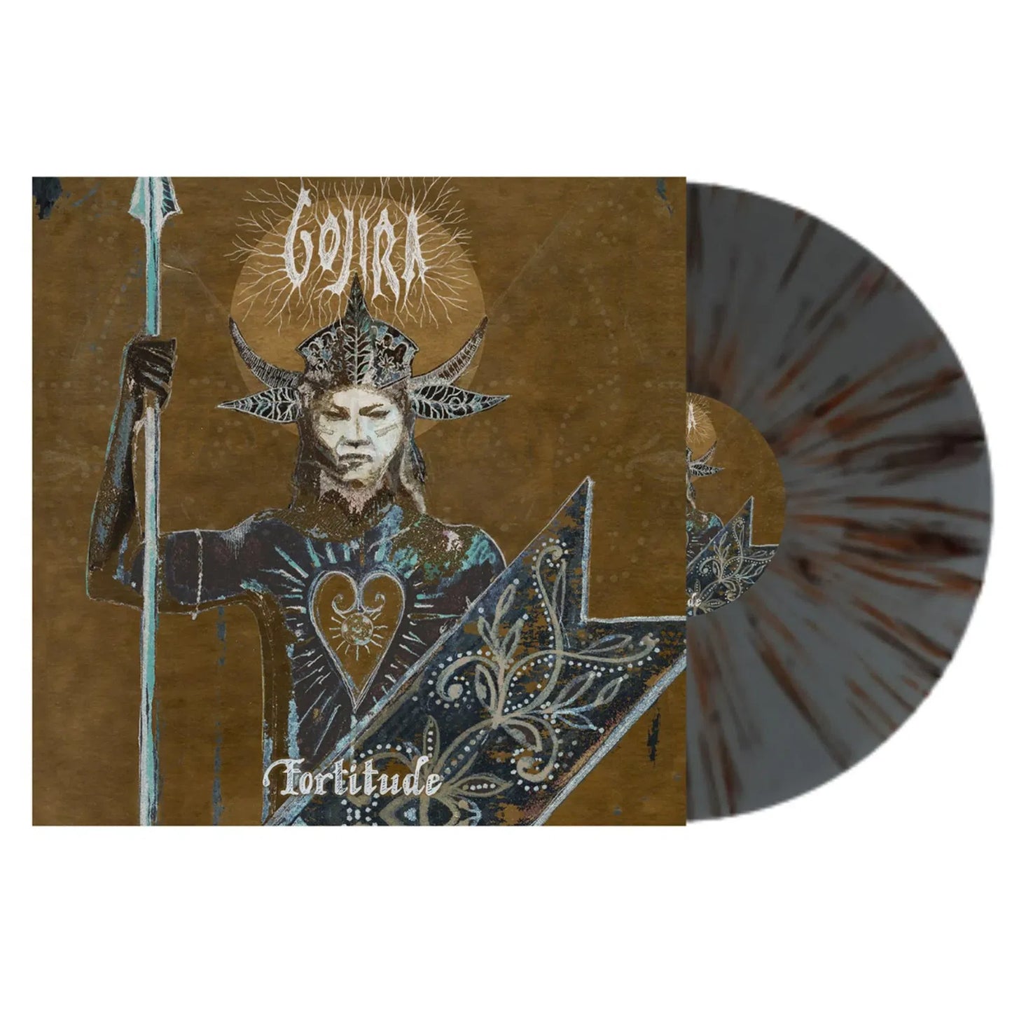 Gojira - Fortitude [Gray & Brown Splatter] { vinyl }