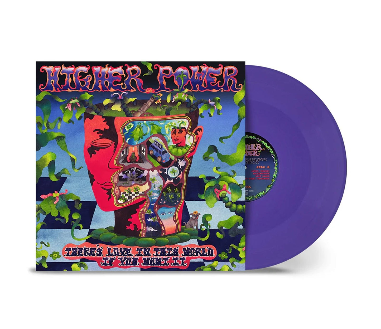 Higher Power - There's Love In This World If You Want It [Purple] { vinyl }