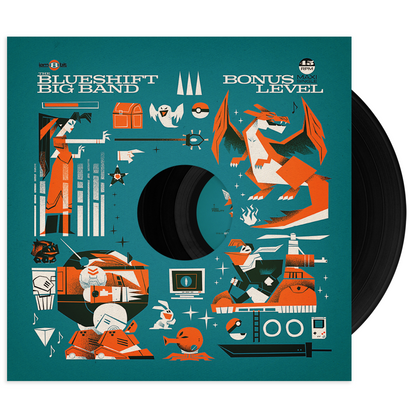 Joystick Jazz: The Blueshift Big Band Plays Iconic Video Game Hits (Bonus Level) { vinyl }