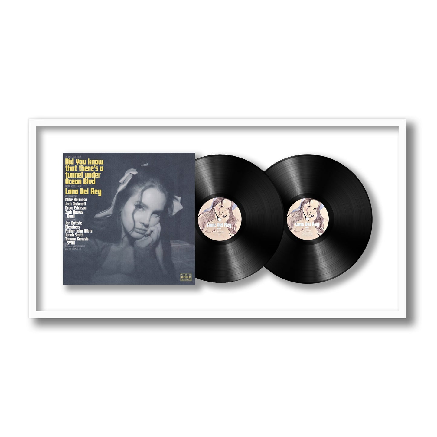 Did you know that there's a tunnel underneath Ocean Blvd { vinyl }