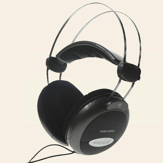 MAXELL HOME STUDIO HEADPHONES Black [Accessories]