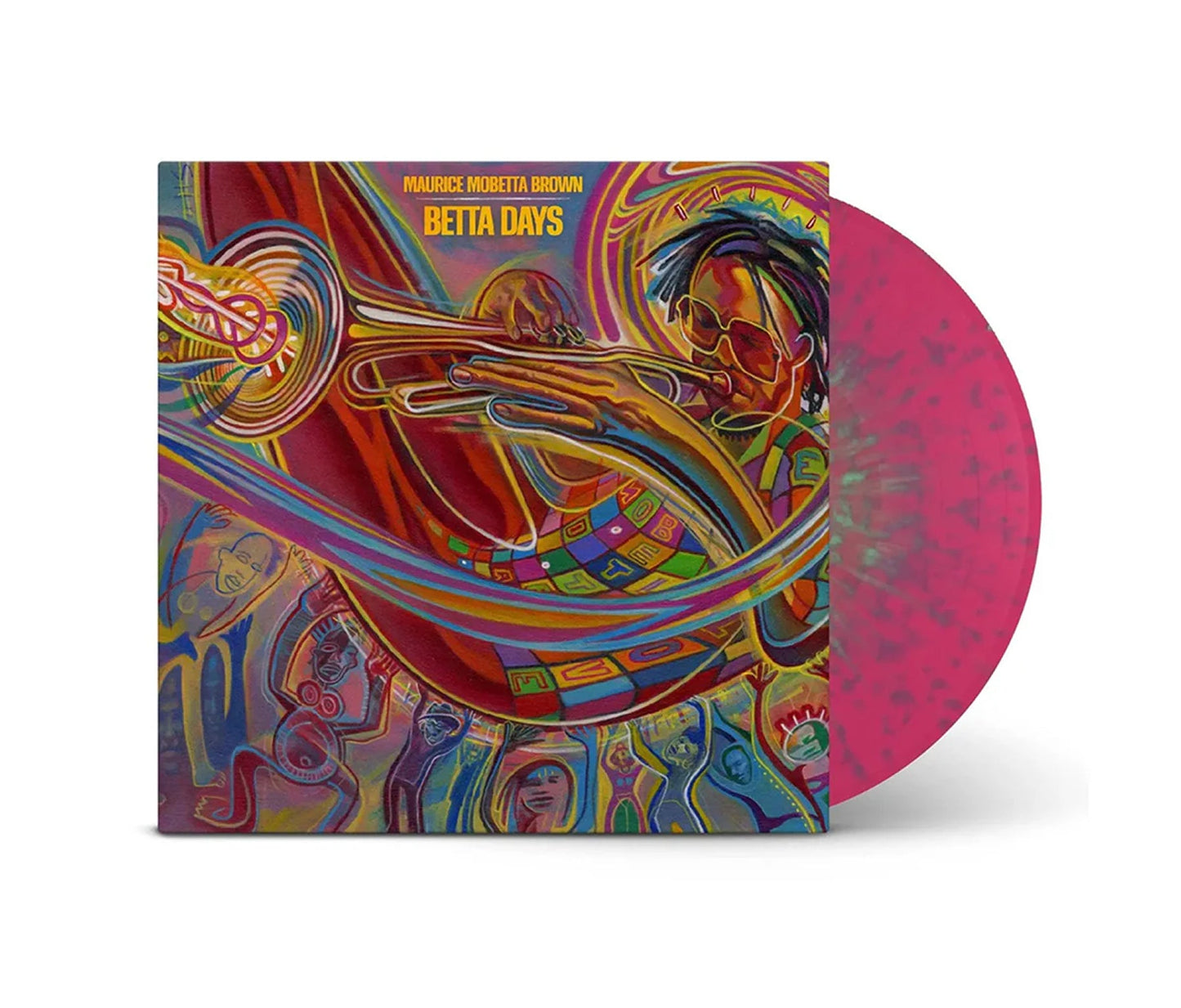Maurice Mobetta Brown - Betta Days [Pink & Green Splatter] { vinyl }