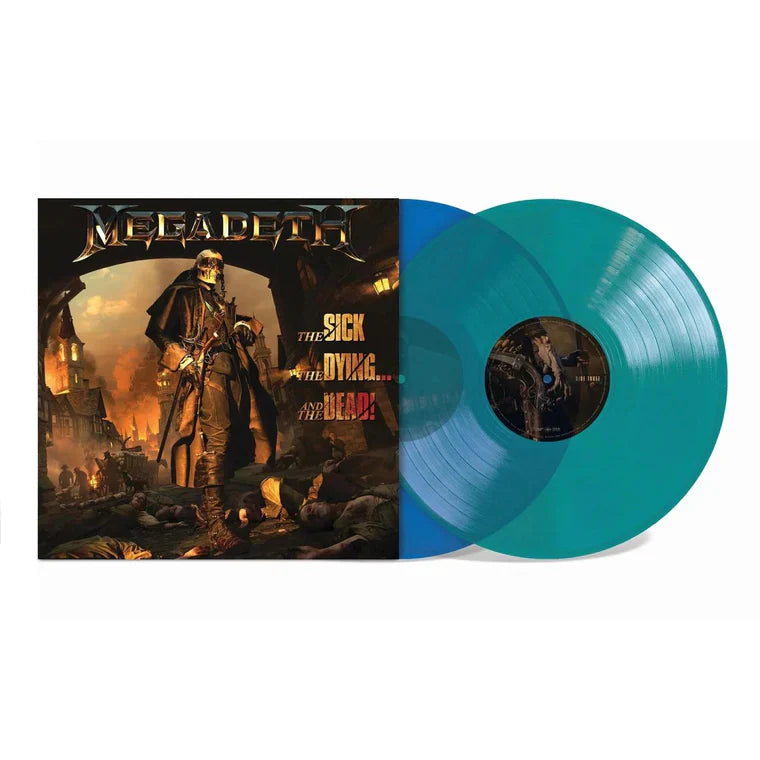 Megadeth - The Sick, The Dying & The Dead [2LP Green & Blue] { vinyl }