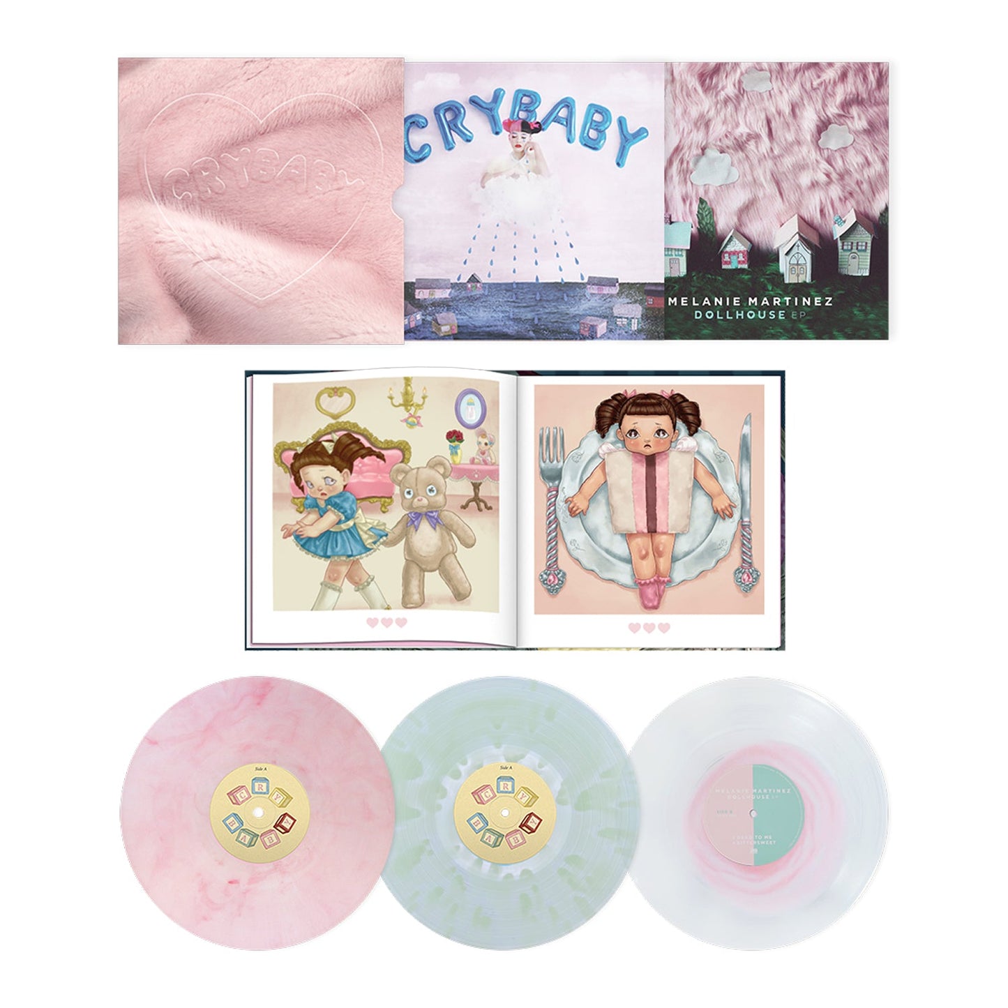Melanie Martinez - Cry Baby [3LP Pink & Coke Bottle Green Clear] { vinyl }