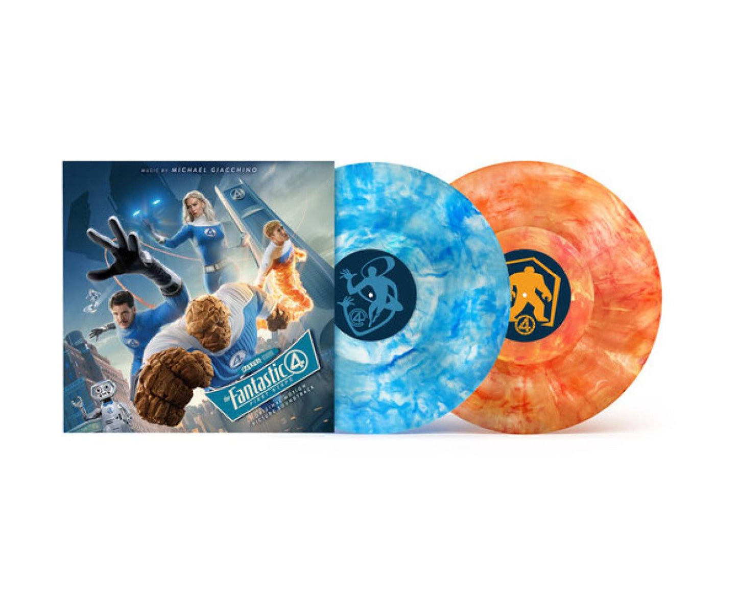 Michael Giacchino - The Fantastic Four: First Steps (Original Motion Picture Soundtrack) [2LP Orange & Ice] { vinyl }