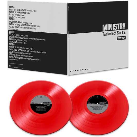 Ministry - 12" Singles 1981-1984 [Red 2LP] { vinyl }
