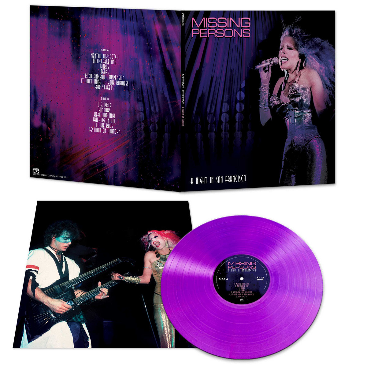 Missing Persons - A Night In San Francisco [Purple] { vinyl }
