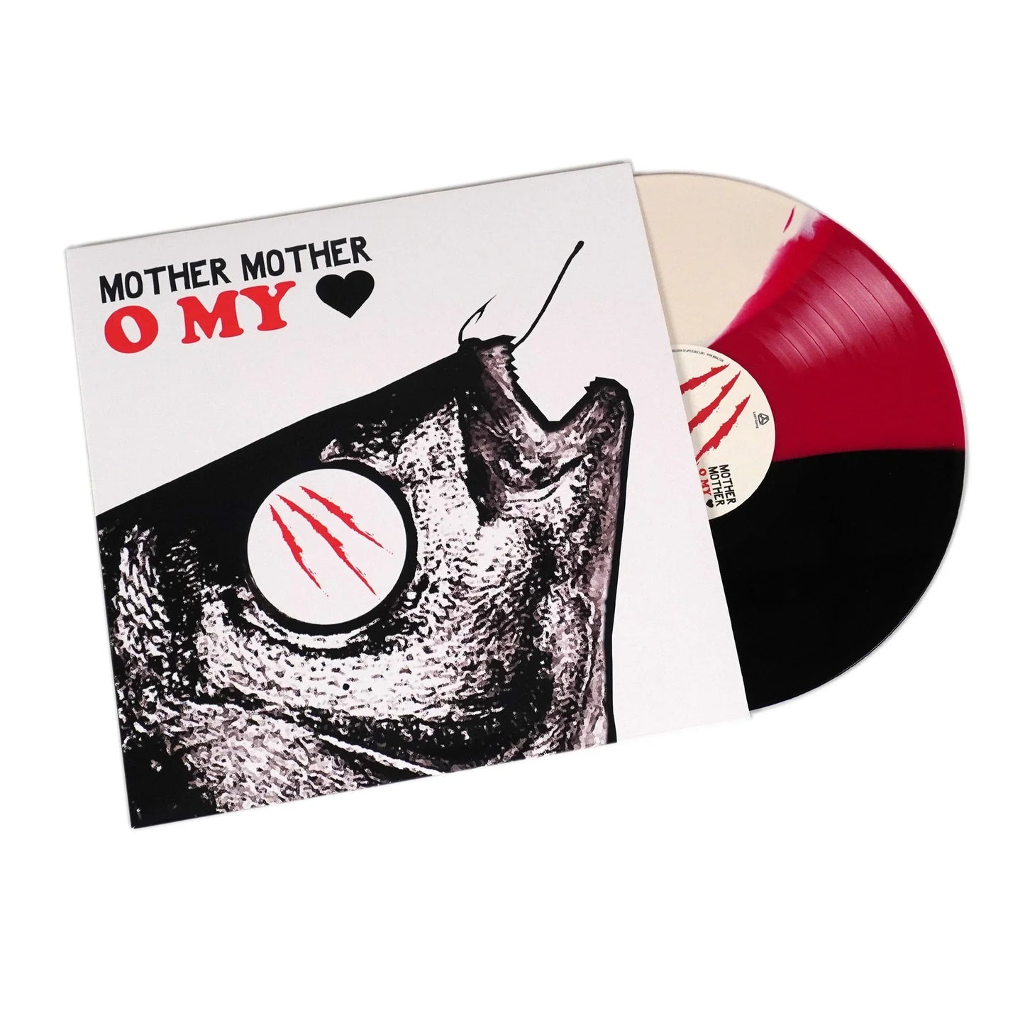 Mother Mother - O My Heart [White/Red/Black] { vinyl }