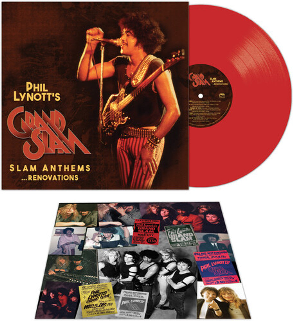 Phil Lynott's Grand Slam - Slam Anthems...Renovations [Red] { vinyl }