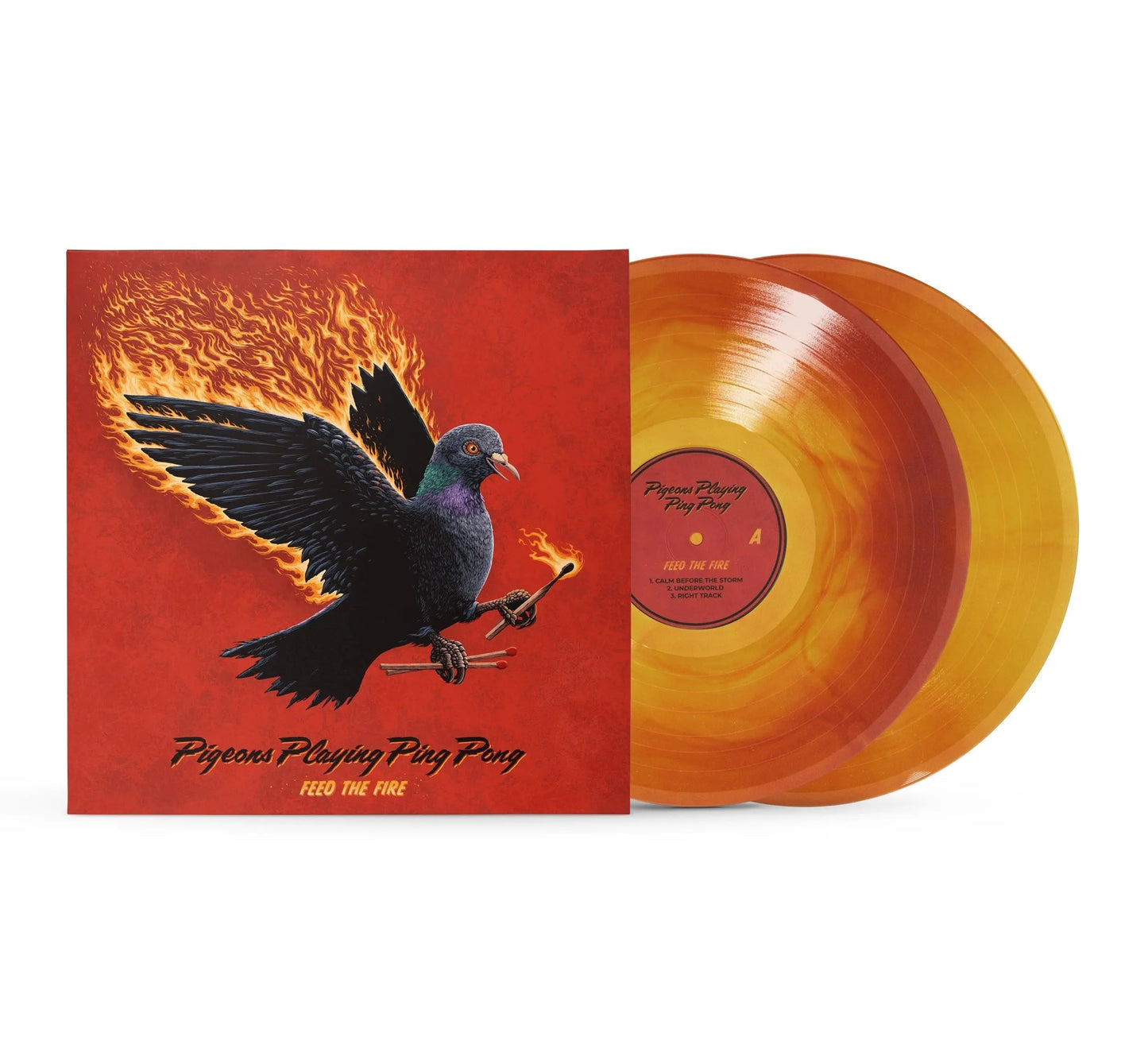 Pigeons Playing Ping Pong - Feed The Fire [2LP Ignite Galaxy] { vinyl }