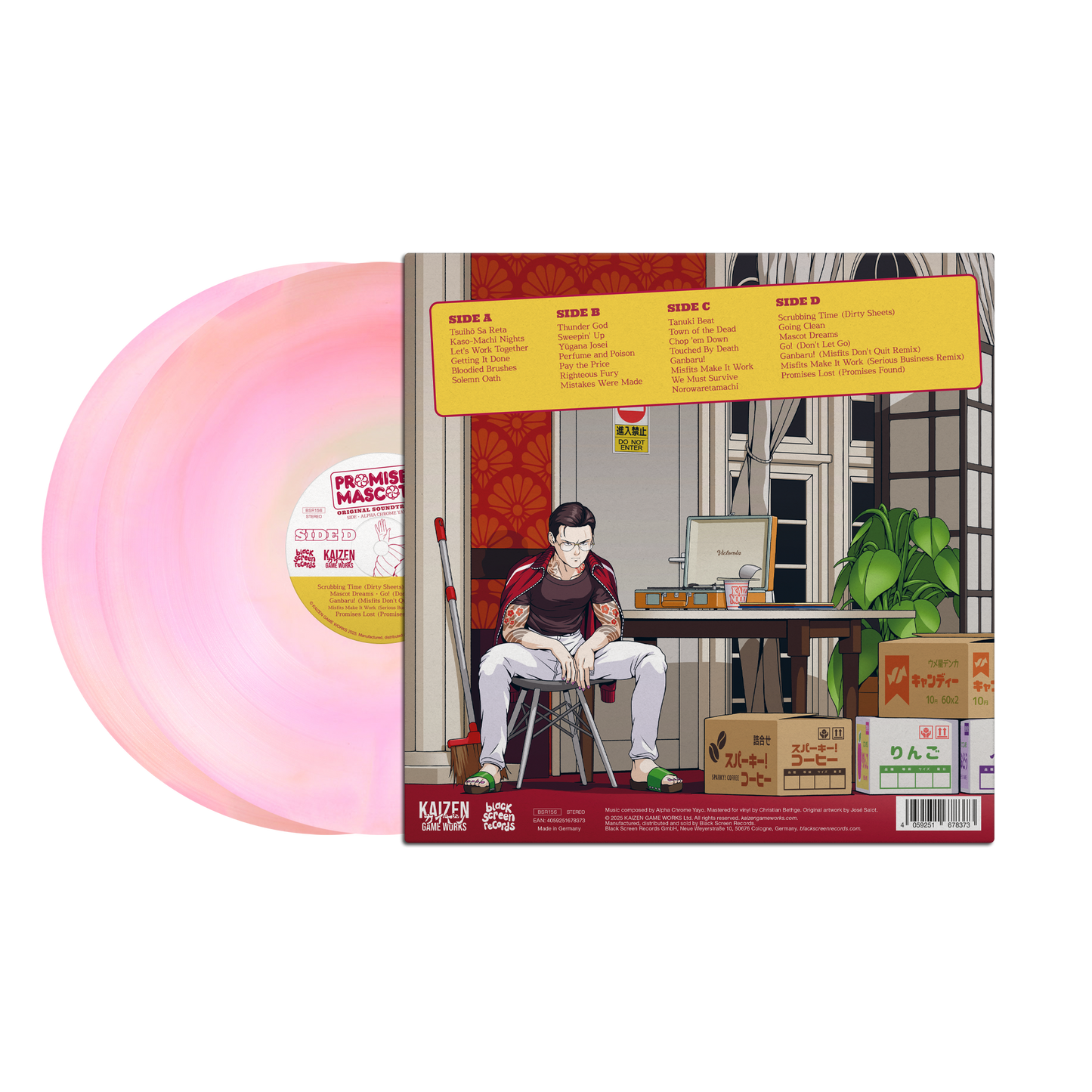 Promise Mascot Agency: Side • Alpha Chrome Yayo (Original Soundtrack) { vinyl }