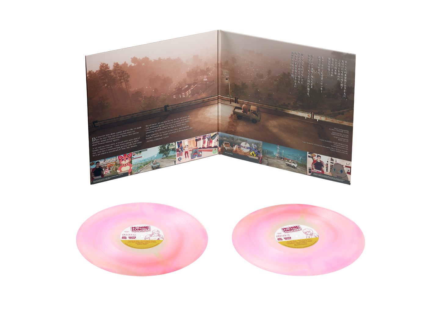 Promise Mascot Agency: Side • Alpha Chrome Yayo (Original Soundtrack) { vinyl }