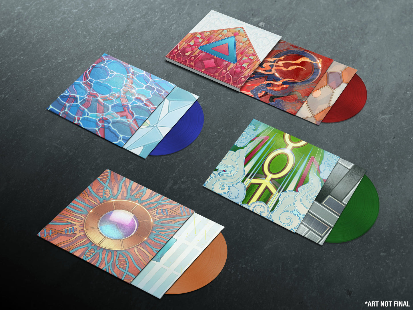 Ruby // Sapphire // Emerald { vinyl }