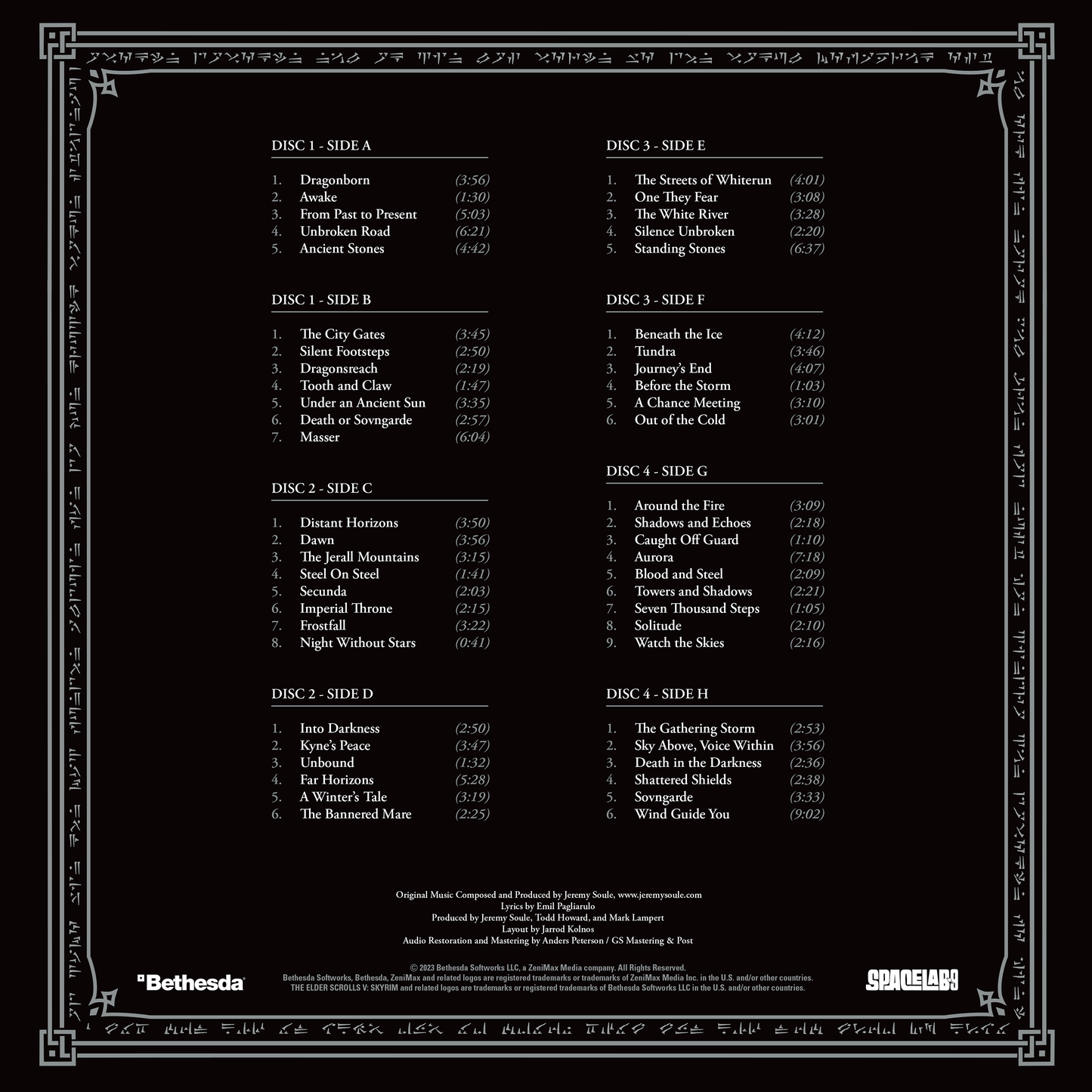 The Elder Scrolls V: Skyrim (Original Soundtrack) [BSR Exclusive] { vinyl }