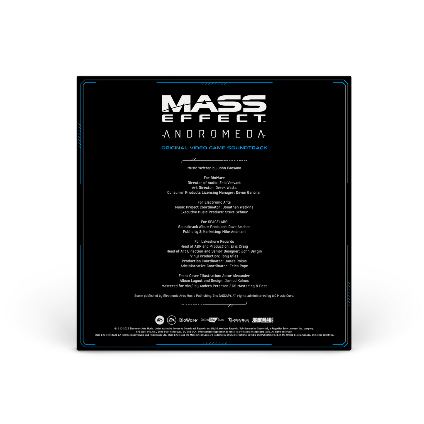 Mass Effect: Andromeda (Original Soundtrack) [BSR Exclusive] { vinyl }