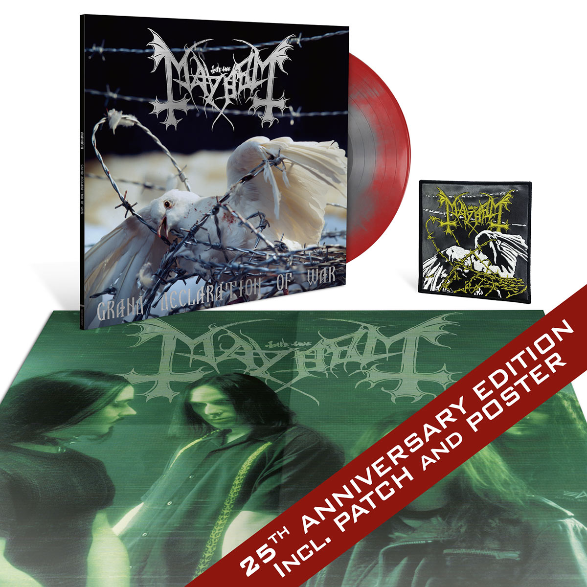 Mayhem - Grand Declaration of War 25th Anniversary LP { vinyl }