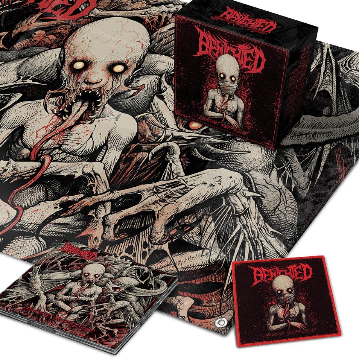 Benighted - Obscene Repressed CD { vinyl }