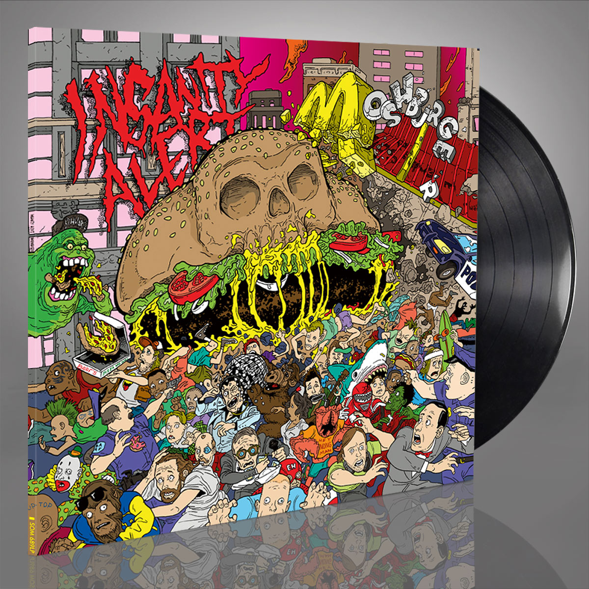 Insanity Alert - Moshburger [CD / Vinyl] { vinyl }