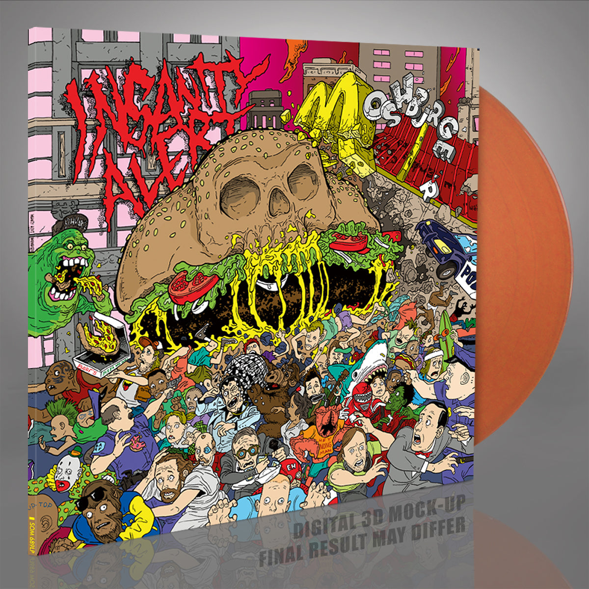 Insanity Alert - Moshburger [CD / Vinyl] { vinyl }