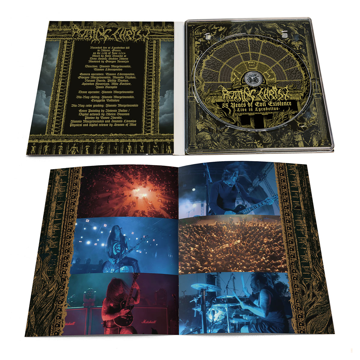 Rotting Christ - 35 Years of Evil Existence - Live in Lycabettus [Blu-Ray] { vinyl }