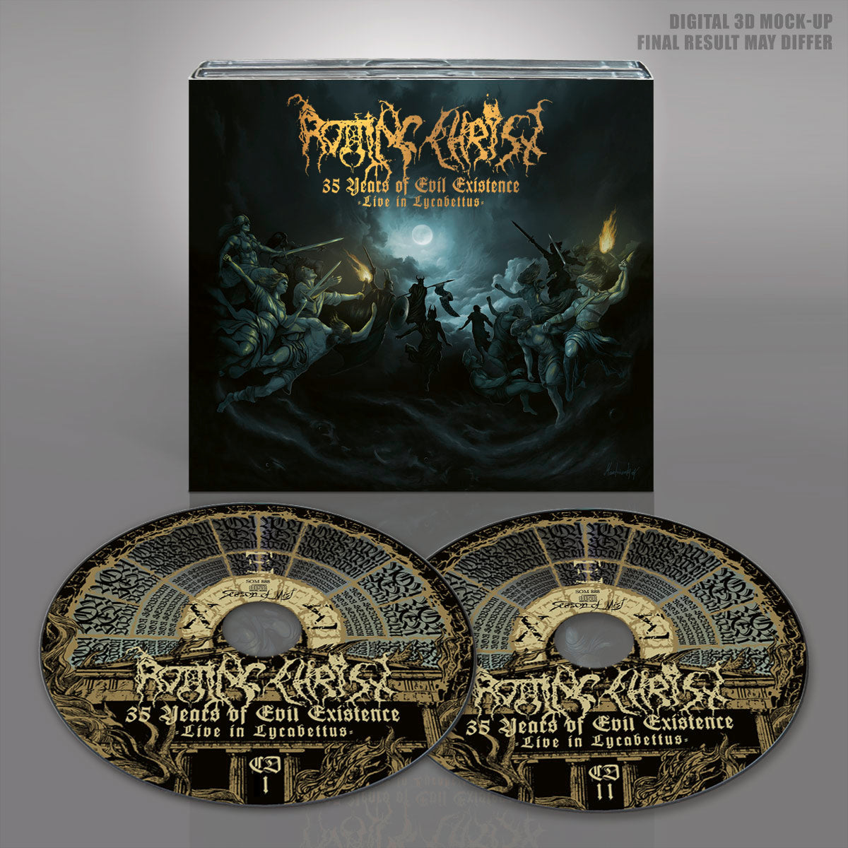Rotting Christ - 35 Years of Evil Existence - Live in Lycabettus [CD / Vinyl] { vinyl }