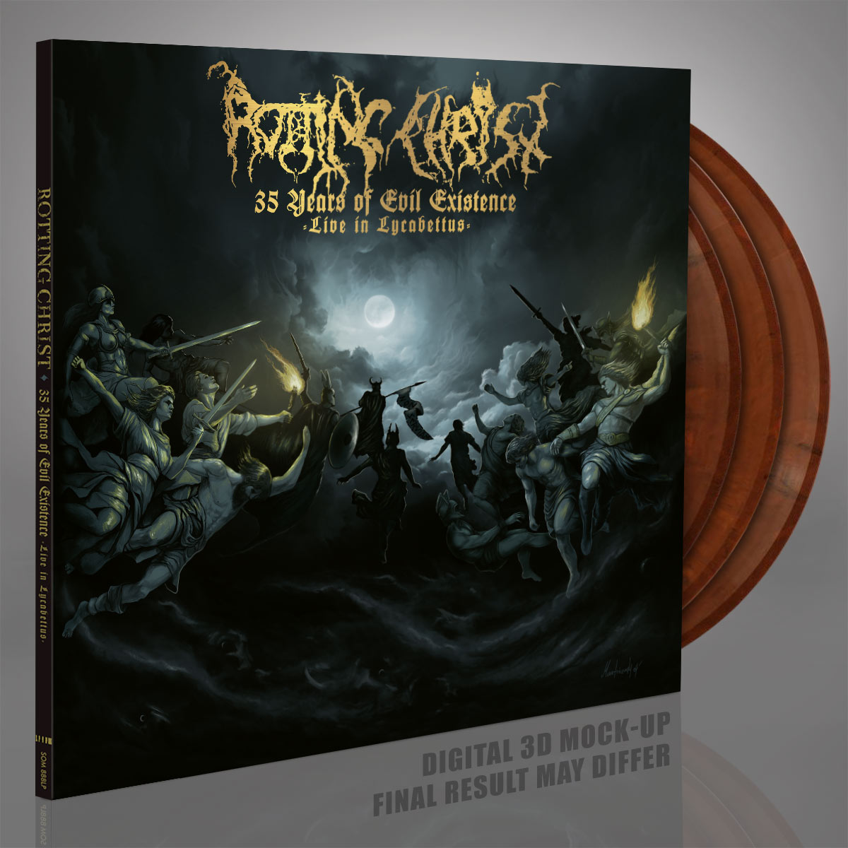 Rotting Christ - 35 Years of Evil Existence - Live in Lycabettus [CD / Vinyl] { vinyl }