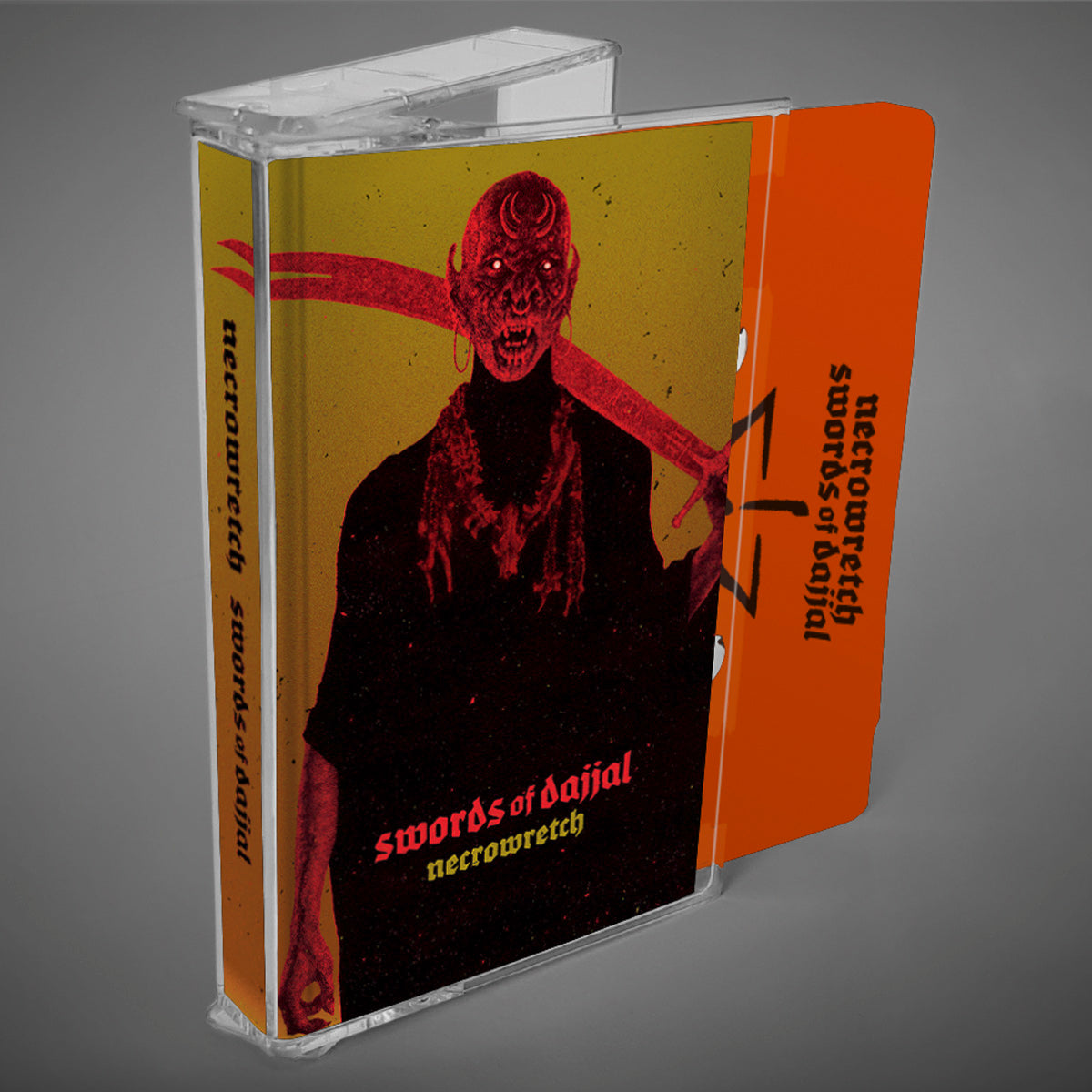 Necrowretch - Swords of Dajjal Cassette Tape { vinyl }