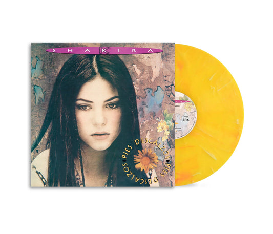 Shakira - Pies Descalzos (30th Anniversary) [Yellow & Red Swirl Marble] { vinyl }
