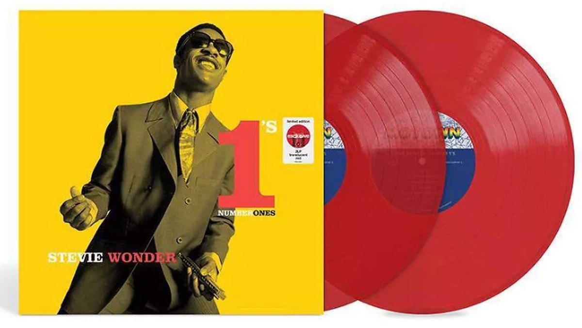 Stevie Wonder - Number 1's [2LP Red] { vinyl }