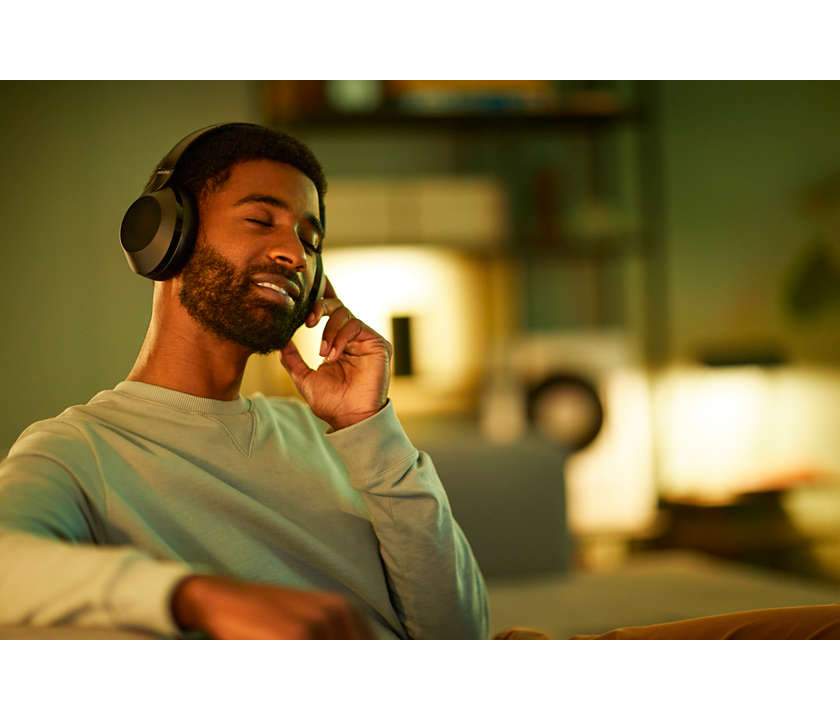 PHILIPS NOISE CANCELLING PH805BK HEADPHONES [ACCESSORIES]