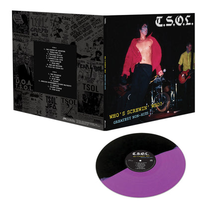 T.S.O.L. - Who's Screwin' Who? Greatest Non-Hits [Purple/Black] { vinyl }
