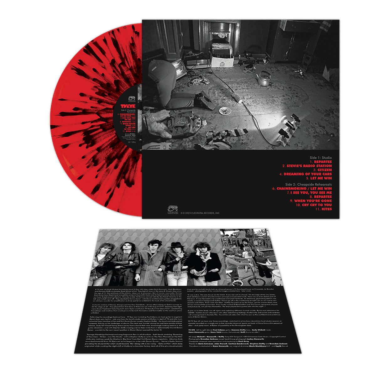 TV Eye - 1977-1978 [Black/Red Splatter] { vinyl }