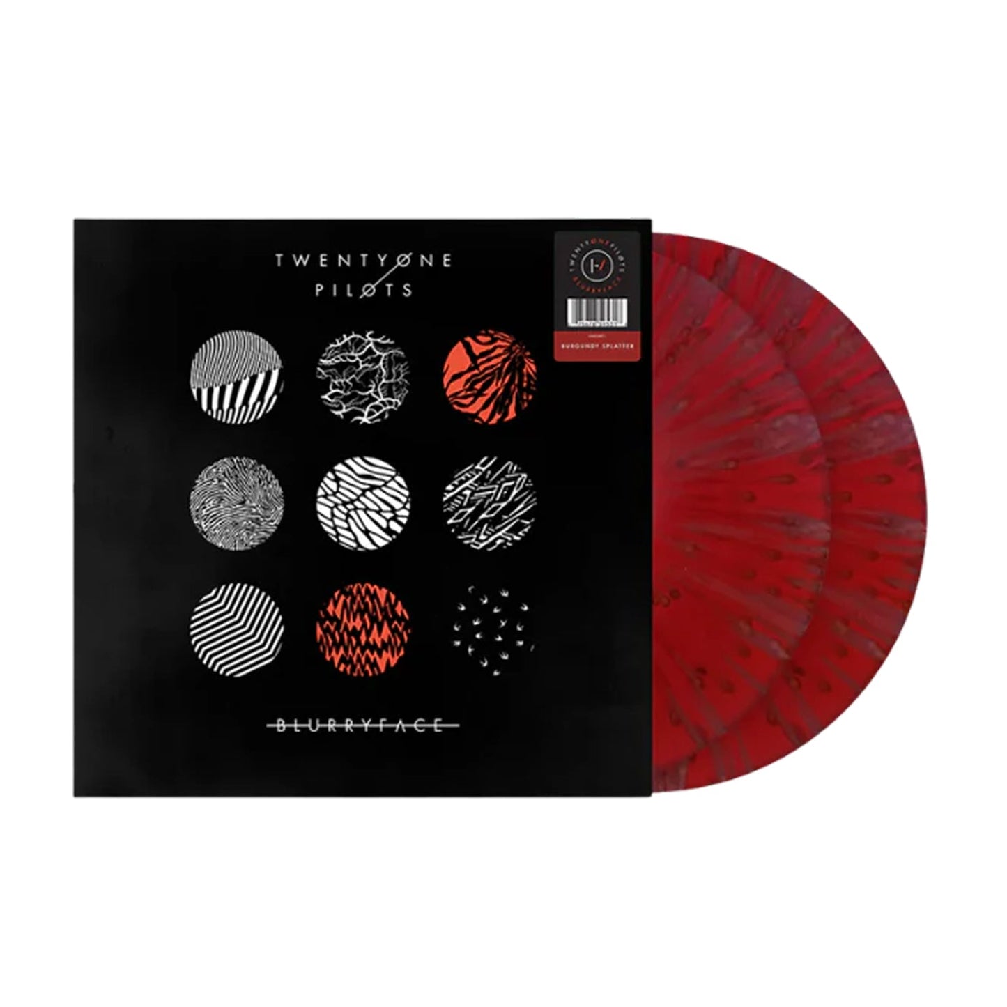 Twenty One Pilots - Blurryface [2LP Burgundy Splatter] { vinyl }