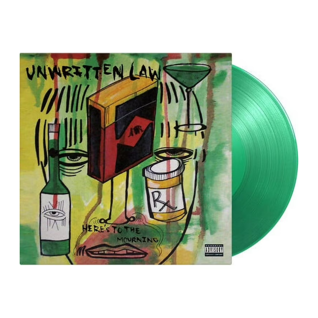 Unwritten Law - Here's To The Mourning [Green] { vinyl }