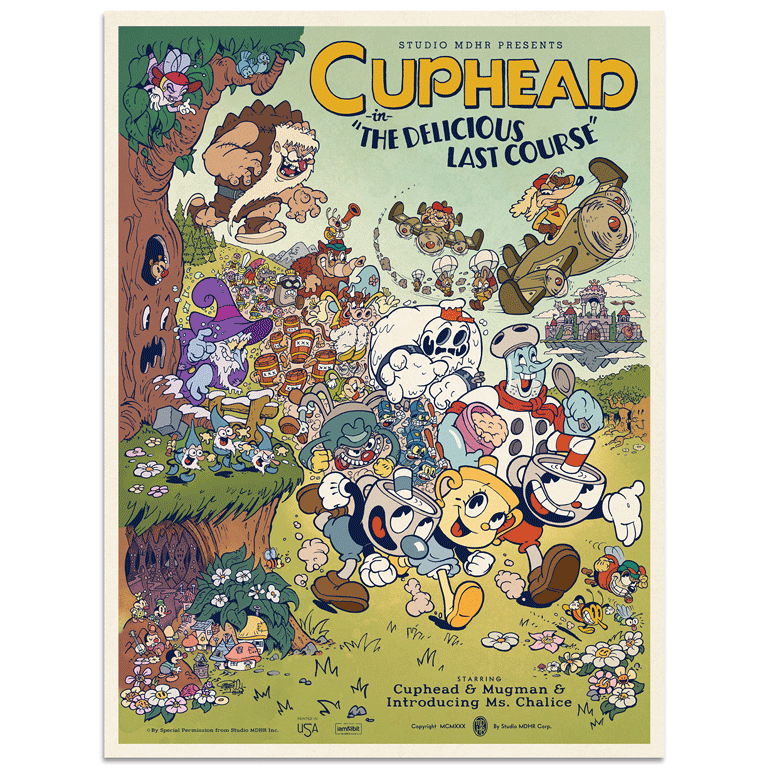 Cuphead: The Delicious Last Course { vinyl }